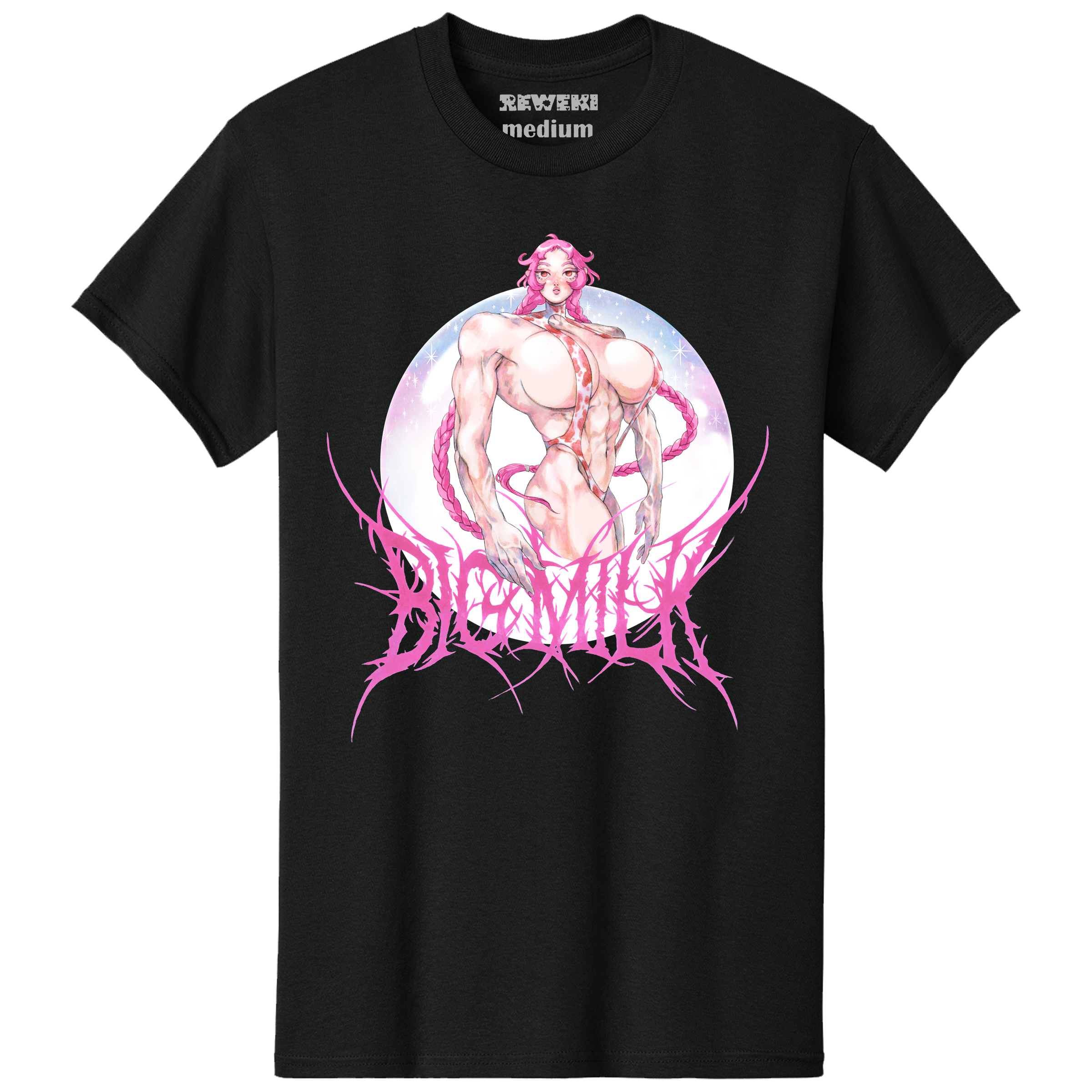 Big Milk Black Tee
