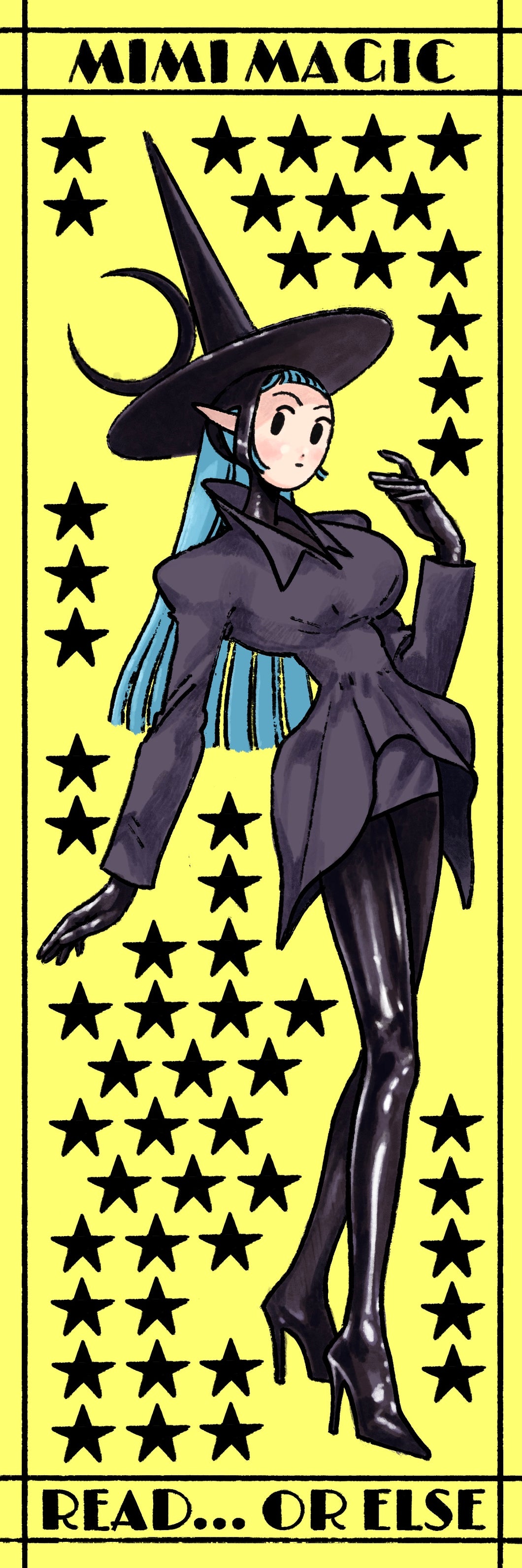 SLICK SUSAN/ MIMI MAGIC BOOKMARK