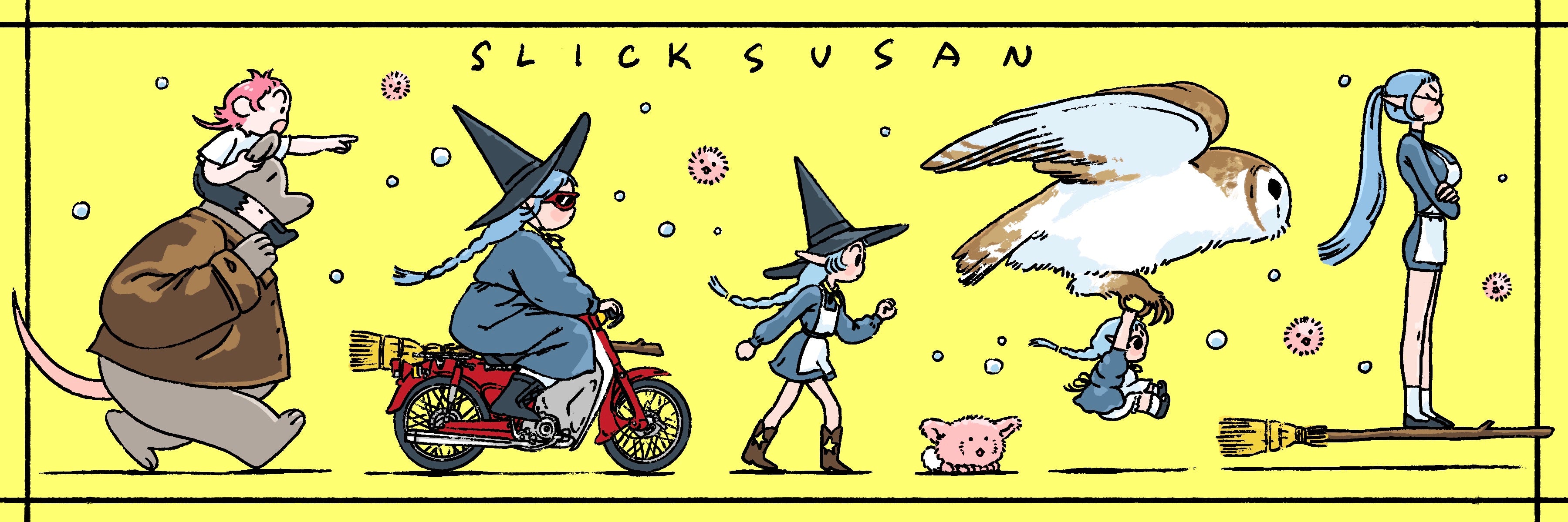 SLICK SUSAN/ MIMI MAGIC BOOKMARK
