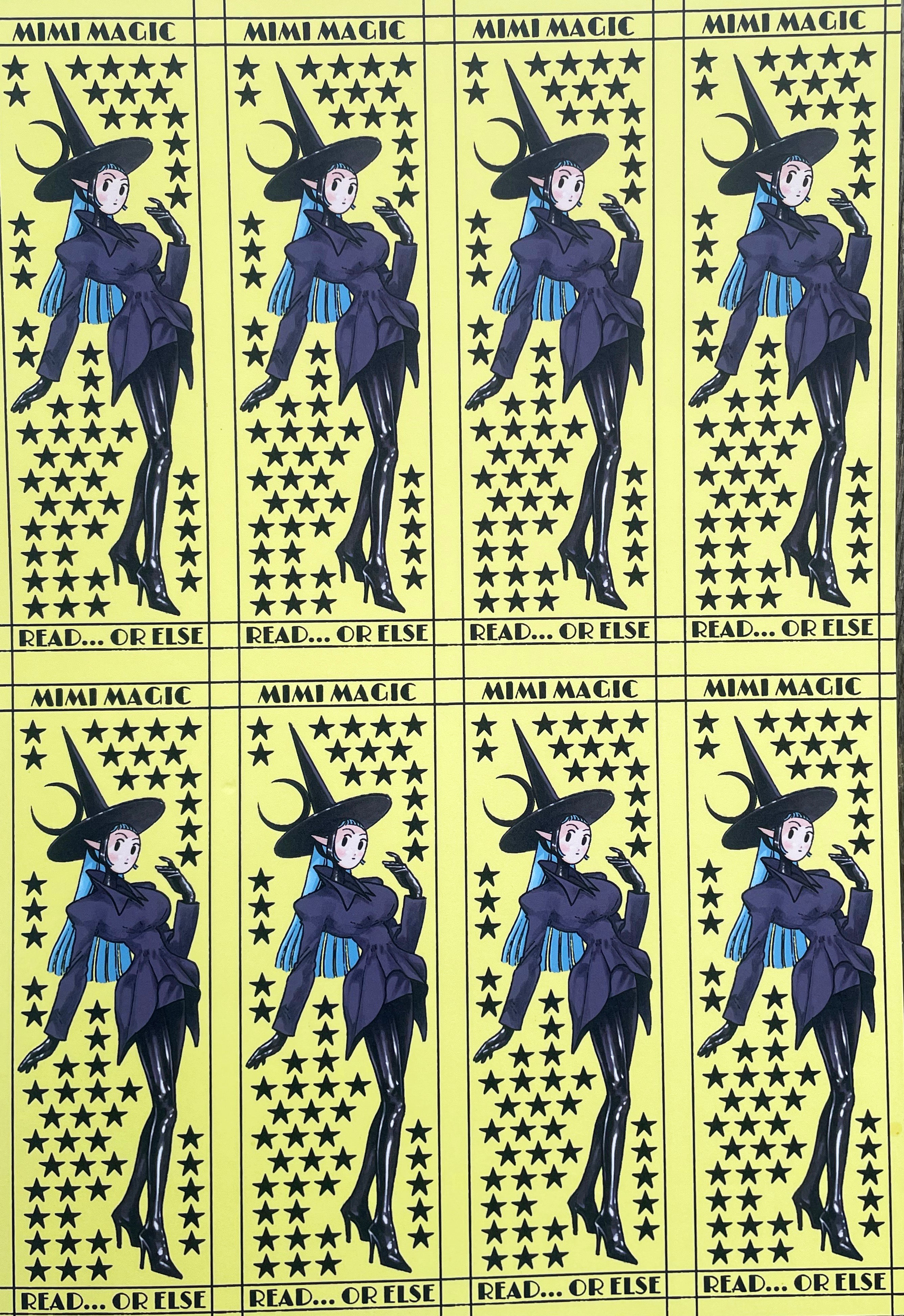 SLICK SUSAN/ MIMI MAGIC BOOKMARK