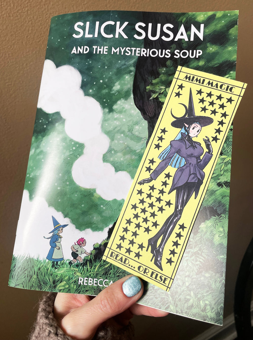 SLICK SUSAN/ MIMI MAGIC BOOKMARK