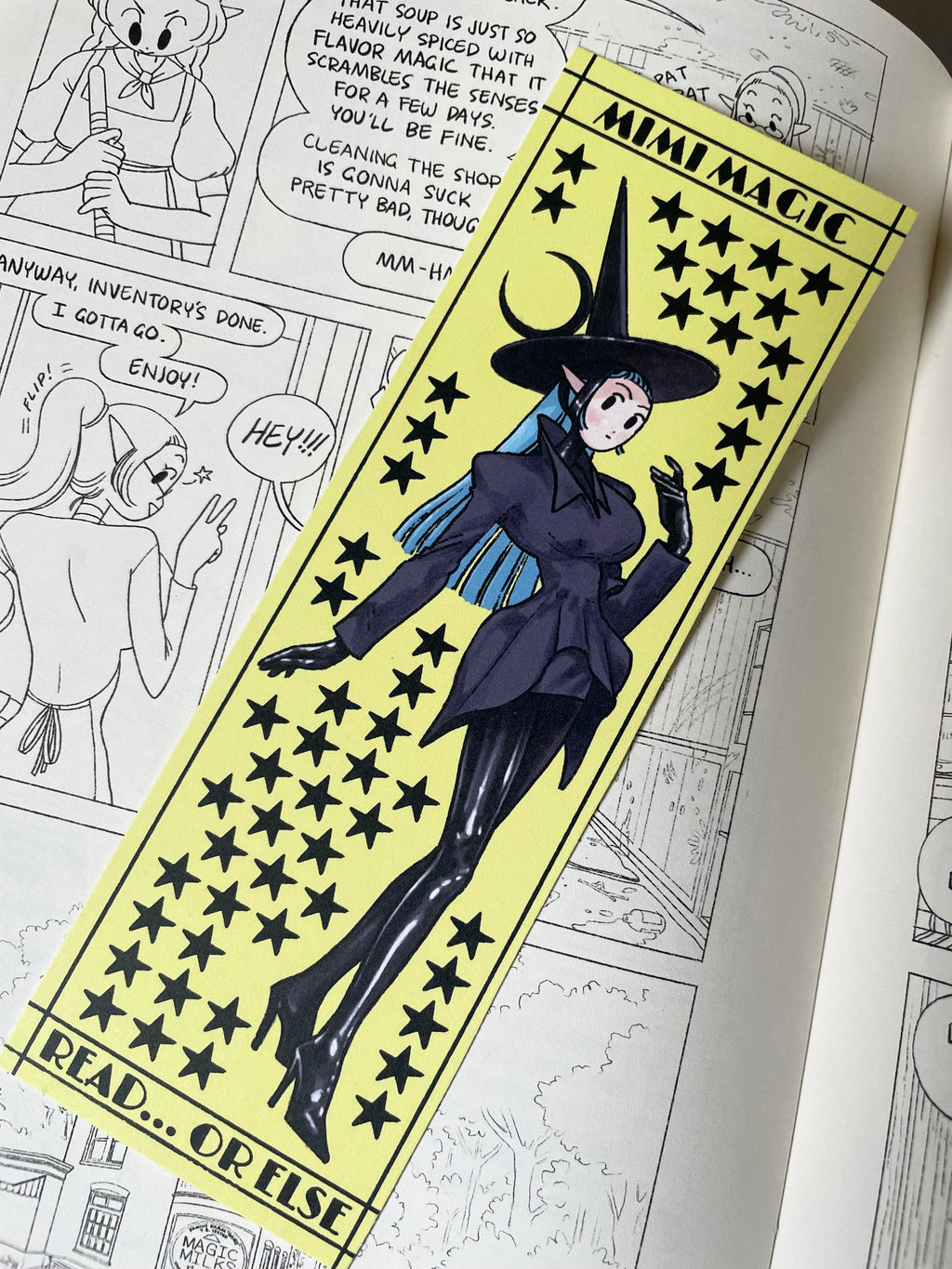 SLICK SUSAN/ MIMI MAGIC BOOKMARK