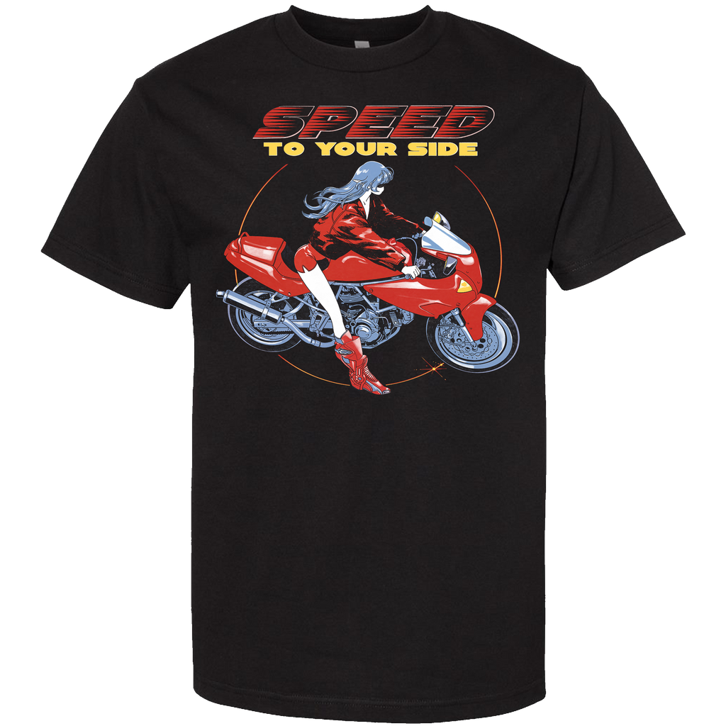SPEED TO YOUR SIDE T-SHIRT