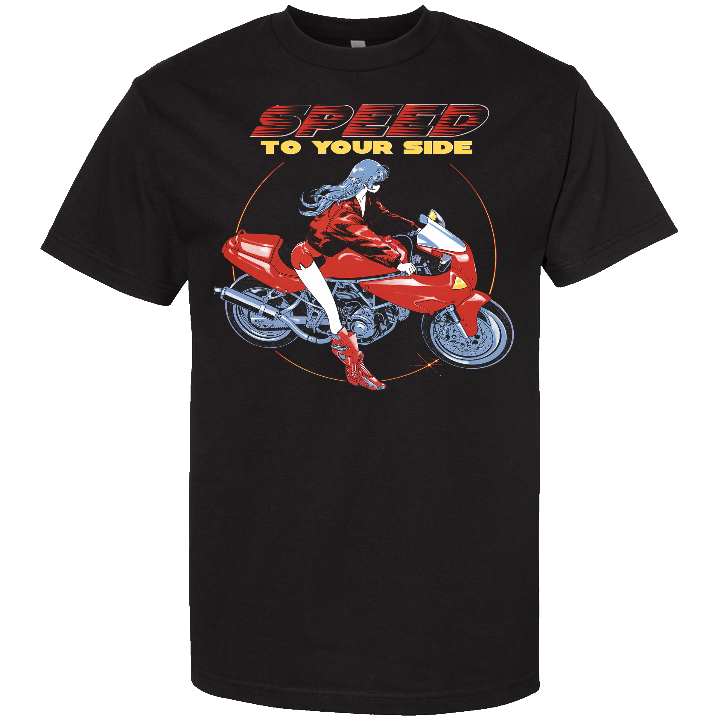 SPEED TO YOUR SIDE T-SHIRT