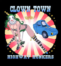 Load image into Gallery viewer, CLOWN TOWN T-SHIRT (BLACK)
