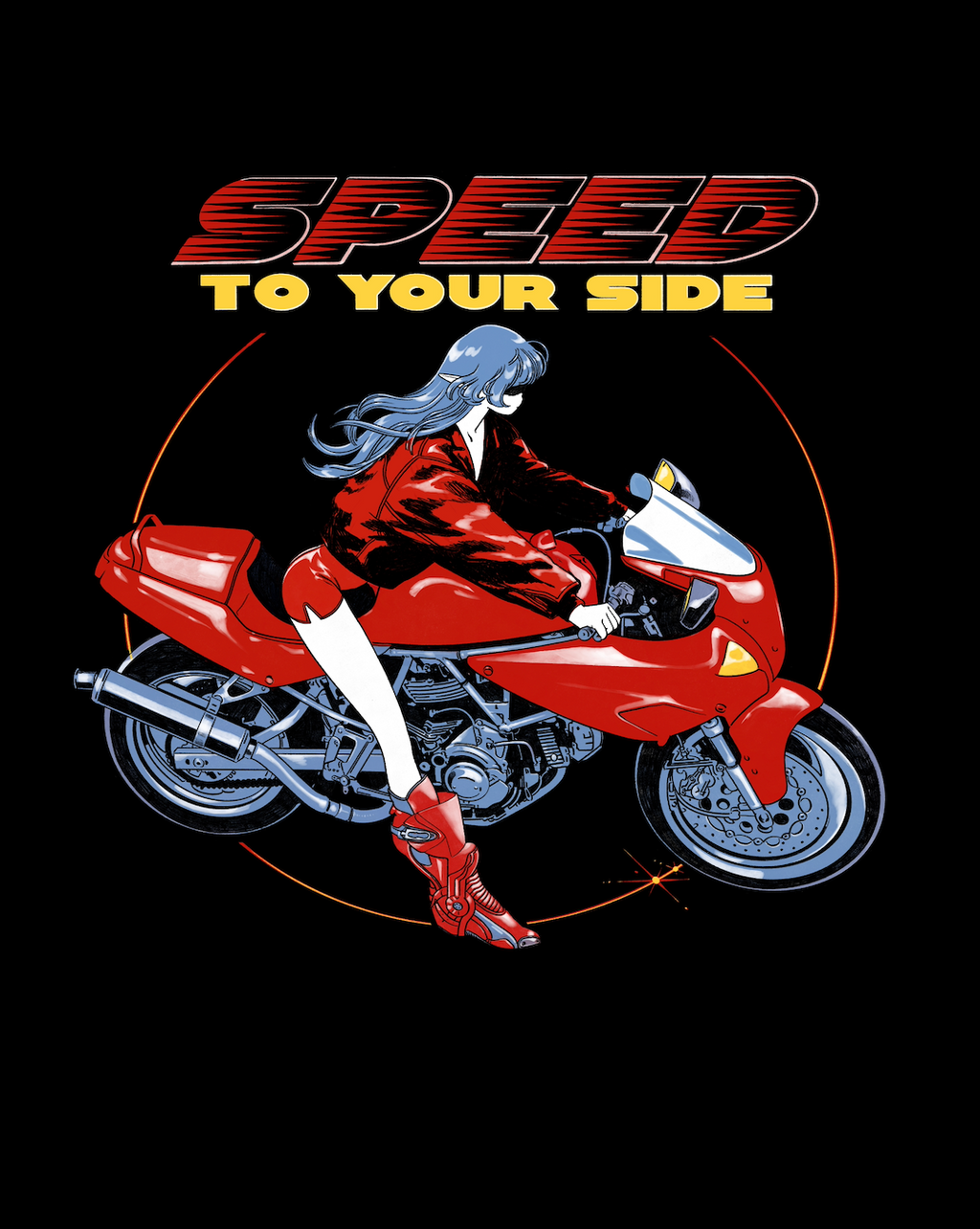 SPEED TO YOUR SIDE T-SHIRT