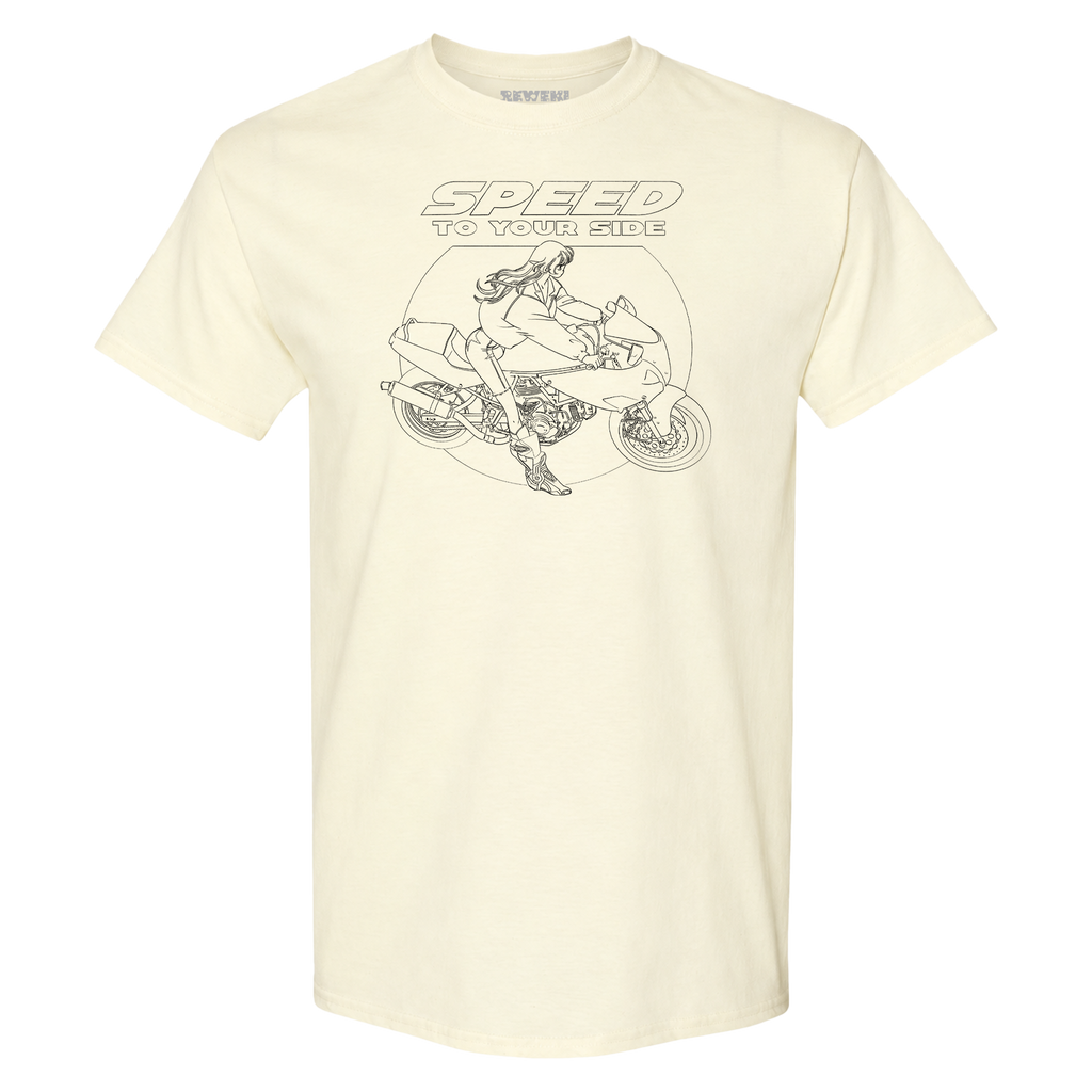 Speed To Your Side Tee (Sketchbook Edition)