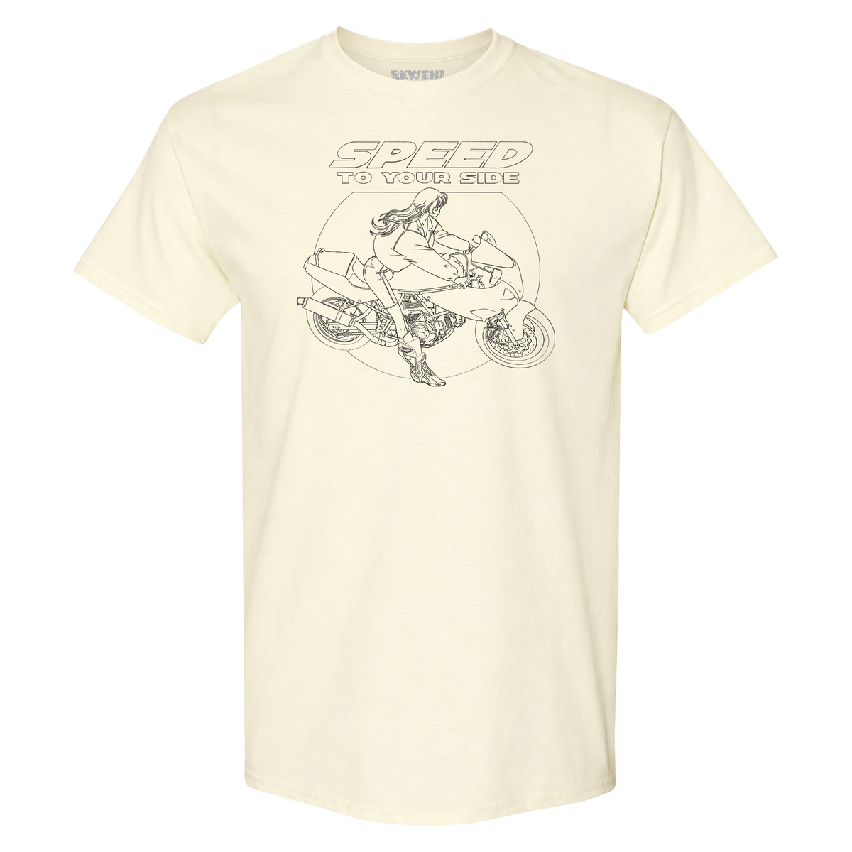 Speed To Your Side Tee (Sketchbook Edition)