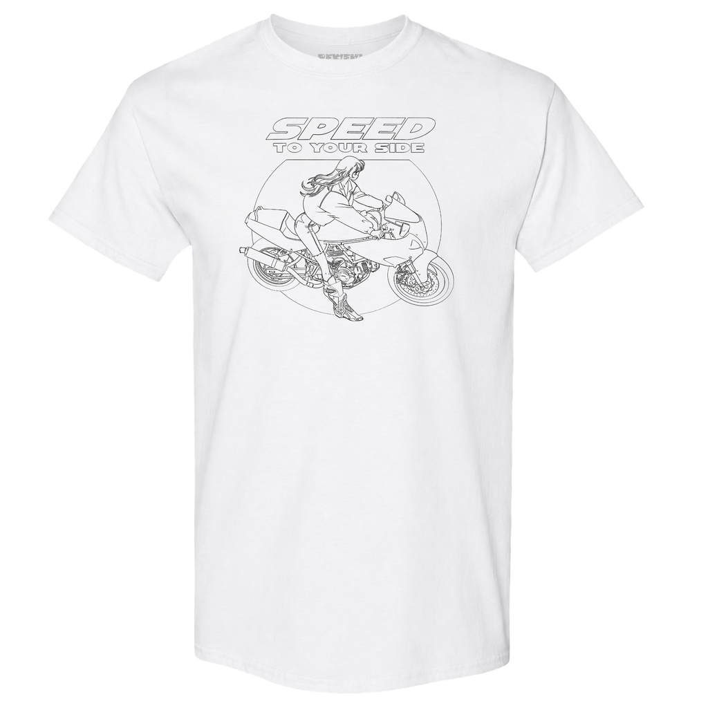 Speed To Your Side Tee (Sketchbook Edition)