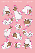 KIMBA STICKER SHEET