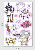 Slick Susan Sticker Sheet